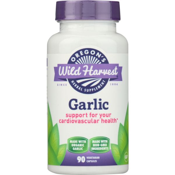OREGONS WILD HARVEST: Garlic Organic, 90 cp