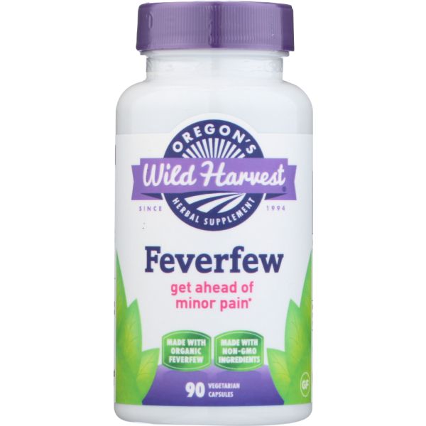 OREGONS WILD HARVEST: Feverfew Organic, 90 vc