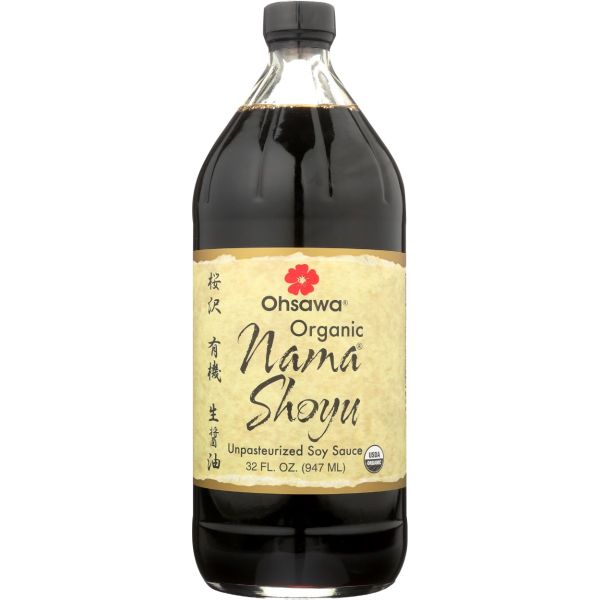 OHSAWA: Organic Nama Shoyu Soy Sauce, 32 oz