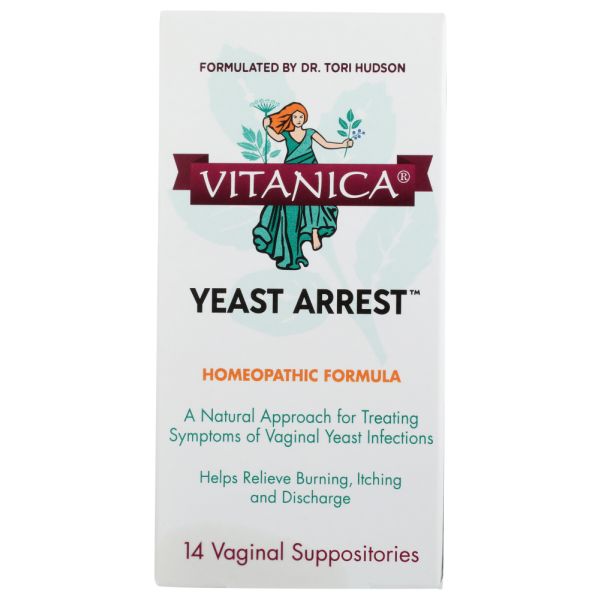 VITANICA: Yeast Suppositories, 14 pc