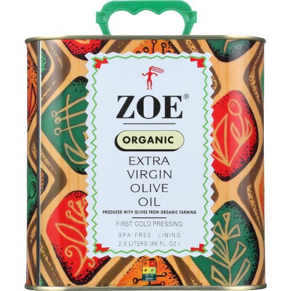 ZOE DIVA SELECT: Oil Olive Extravirgin, 2.5 lt
