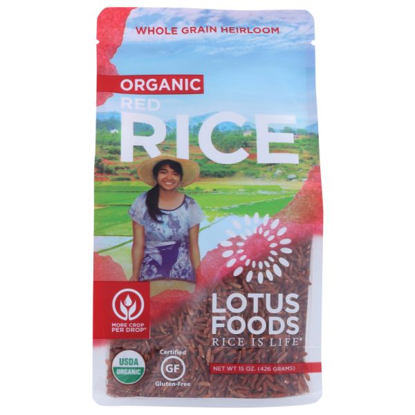 LOTUS FOODS: Organic Red Rice, 15 oz