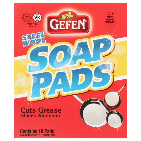 GEFEN: Soap Pads, 10 pc