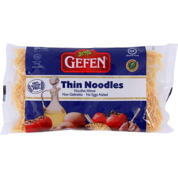 GEFEN: Noodle Gf Thin Non Gbrcks, 9 oz