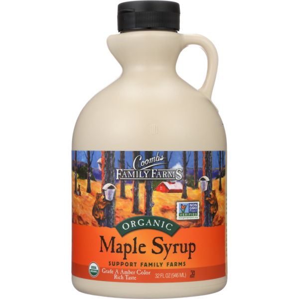 COOMBS FAMILY FARMS: Syrup Mpl Amber Taste Jug, 32 OZ