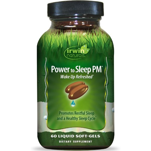 IRWIN NATURALS: Power to Sleep PM Wake Up Refreshed, 60 sg