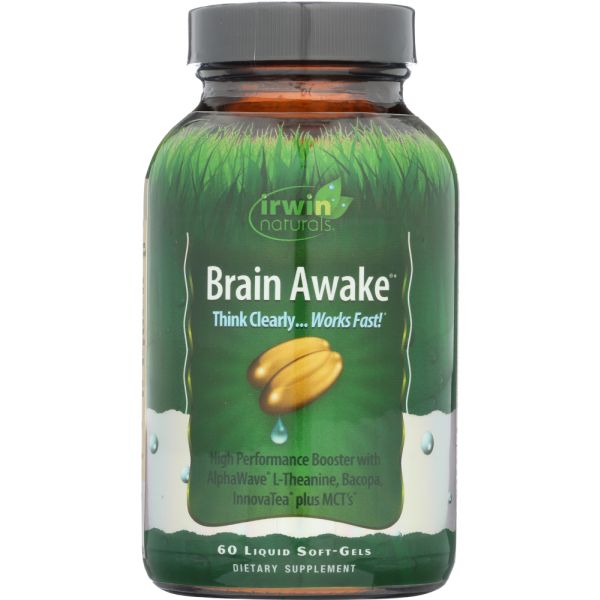 IRWIN NATURALS: Brain Awake, 60 sg