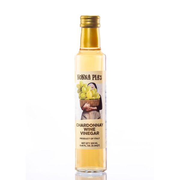 NONNA PIAS: Chardonnay Wine Vinegar, 8.45 fo