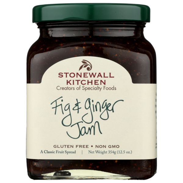 STONEWALL KITCHEN: Fig & Ginger Jam, 12.50 oz