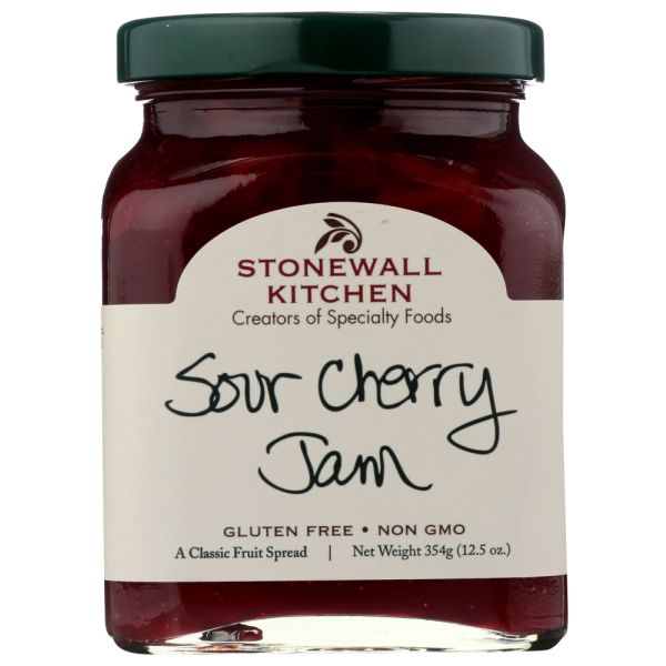 STONEWALL KITCHEN: Sour Cherry Jam, 12.50 oz