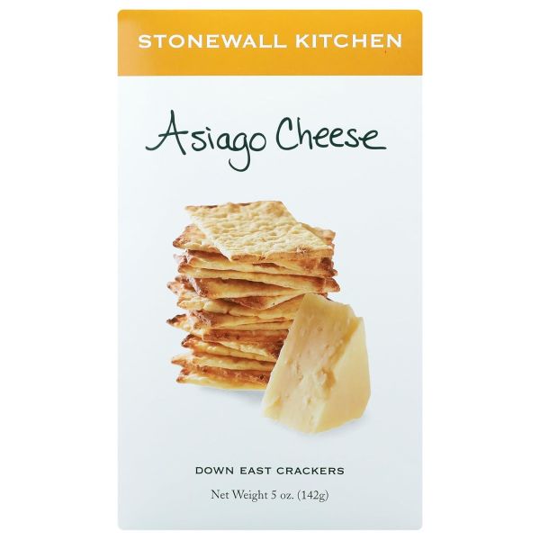 STONEWALL KITCHEN: Down East Crackers Asiago Cheese, 5 oz