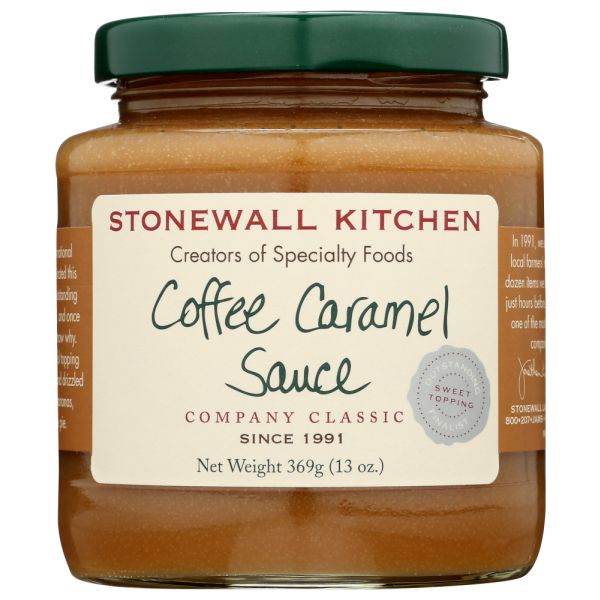STONEWALL KITCHEN: Coffee Caramel Sauce, 13 oz