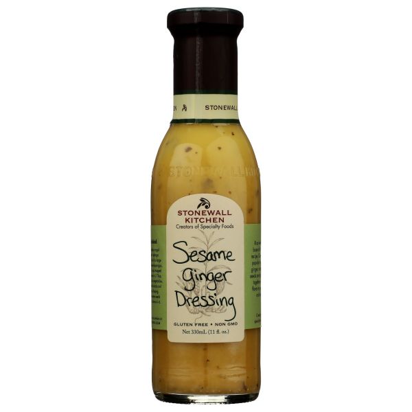 STONEWALL KITCHEN: Sesame Ginger Dressing, 11 fo