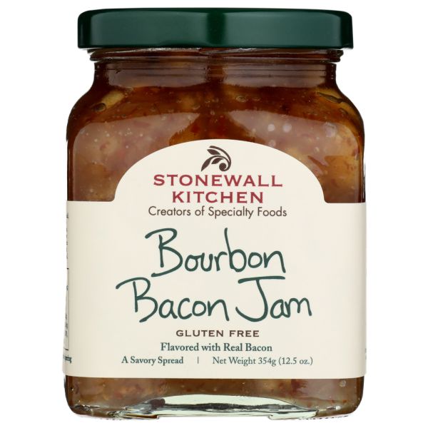 STONEWALL KITCHEN: Jam Bourbon Bacon, 12.5 OZ