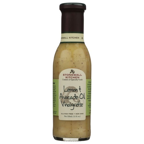 STONEWALL KITCHEN: Lemon & Avocado Oil Vinaigrette, 11 fo