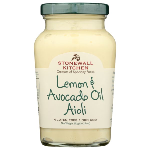 STONEWALL KITCHEN: Aioli Lemon Avocado Oil, 10.25 OZ