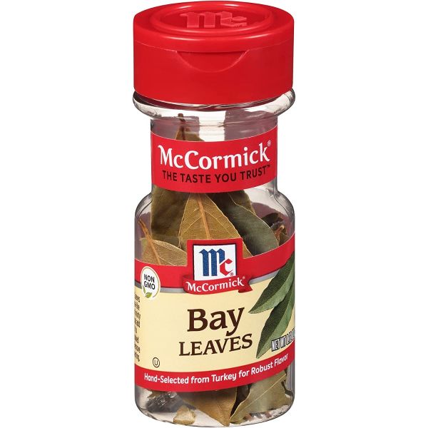 MC CORMICK: Spice Bay Leaves Whole, 0.12 oz