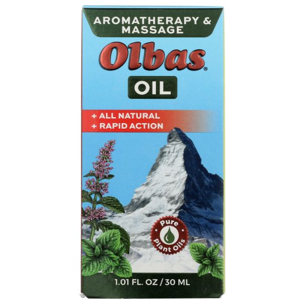 OLBAS: Aromatherapy And Massage Oil, 1.01 fo