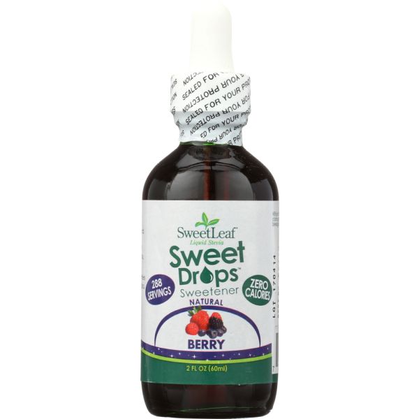 SWEETLEAF: Sweet Drops Berry Liquid Stevia, 2 oz