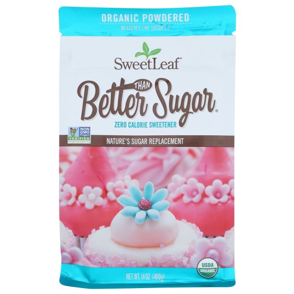 SWEETLEAF: Better Than Sugar Organic Powdered Sweetener Frosting, 14 oz