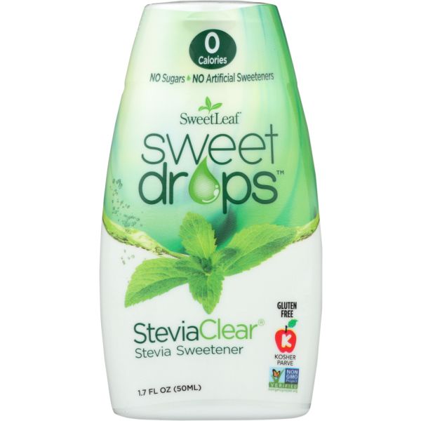 SWEETLEAF STEVIA: Stevia Clear Sweet Drops, 1.7 oz