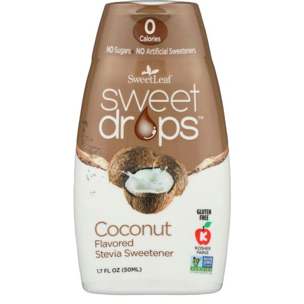 SWEETLEAF STEVIA: Coconut Stevia Sweet Drops, 1.7 oz