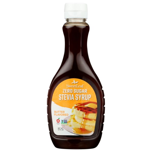 SWEETLEAF STEVIA: Syrup Stevia Butter, 12 oz
