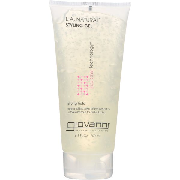 GIOVANNI COSMETICS: L.A. Natural Styling Gel Strong Hold, 6.8 oz