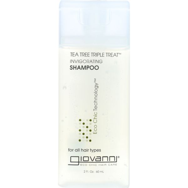 GIOVANNI COSMETICS: Shampoo Ttree Trpl Treat, 2 oz