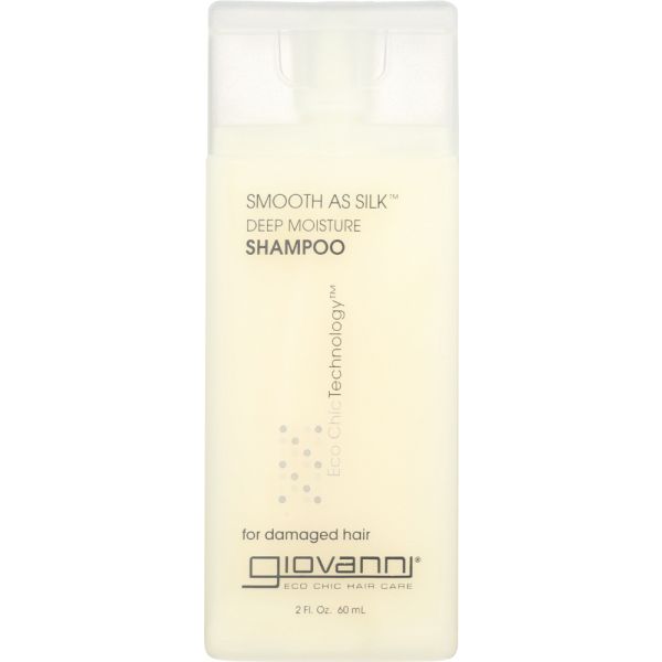 GIOVANNI COSMETICS: Smooth As Silk Shampoo, 2 oz
