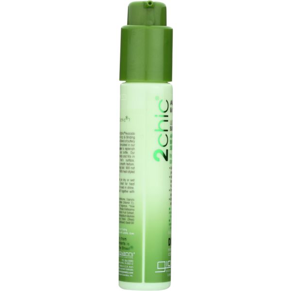 Giovanni Cosmetics 2chic Ultra-Moist Super Potion Anti-Frizz Binding Serum Avocado & Olive Oil, 1.8 Oz