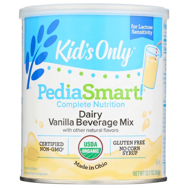 PEDIA SMART: Dairy Vanilla Beverage Mix, 12.7 oz