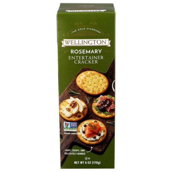 WELLINGTON: Rosemary Entertainer Cracker, 6 oz