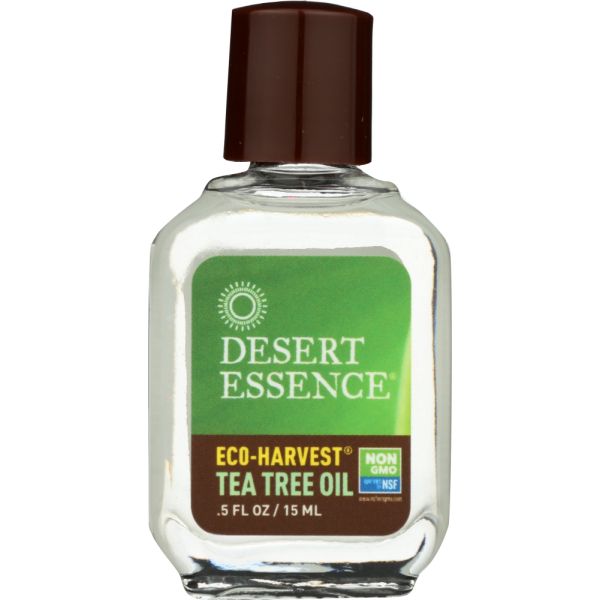 DESERT ESSENCE: Eco Harvest Tea Tree Oil, 0.5 oz