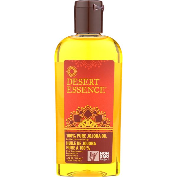 DESERT ESSENCE: 100% Pure Jojoba Oil, 4 oz