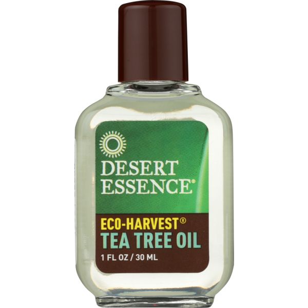 DESERT ESSENCE: Eco Harvest Tea Tree Oil, 1 oz