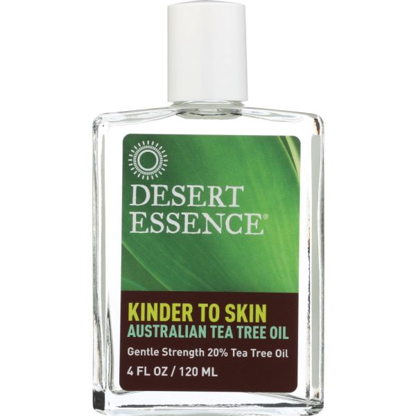 DESERT ESSENCE: Kinder to Skin Australian Tea Tree Oil, 4 oz