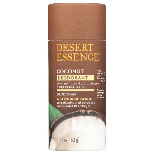 DESERT ESSENCE: Coconut Deodorant, 2.25 oz