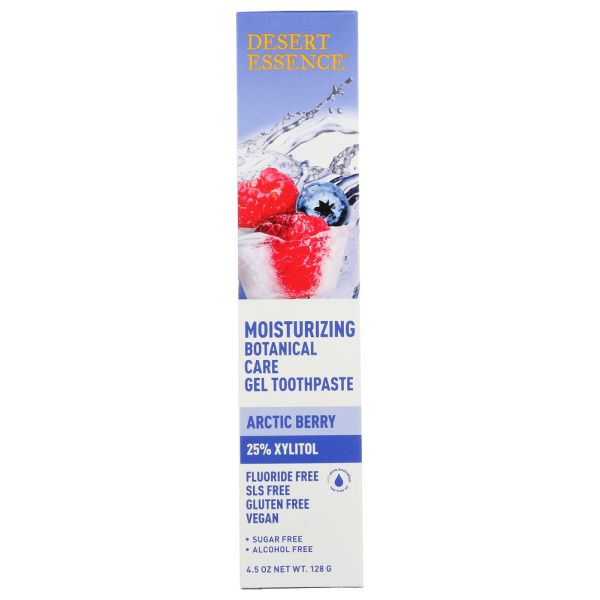 DESERT ESSENCE: Moisturizing Gel Toothpaste, 4.5 oz