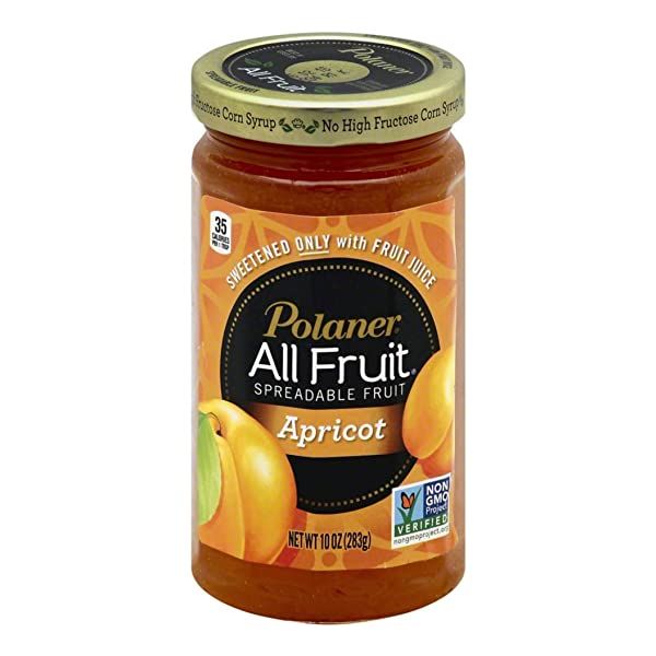 POLANER: Fruit Sprd Apricot, 10 oz