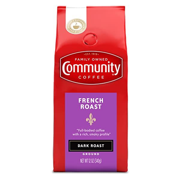 COMMUNITY COFFEE: Coffee Grnd French Roast, 12 oz
