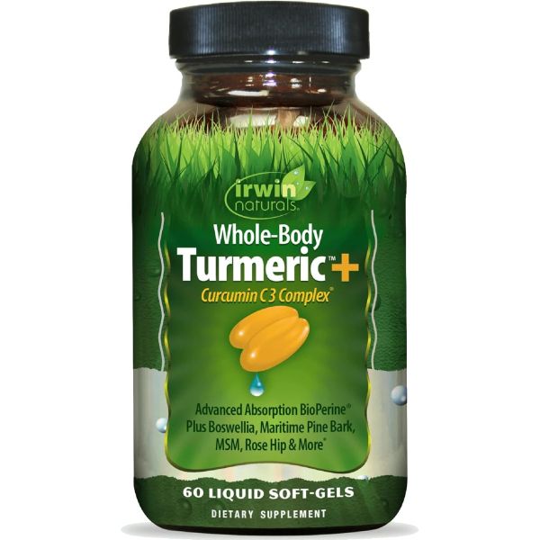 IRWIN NATURALS: Whole Body Turmeric Extra, 60 sg
