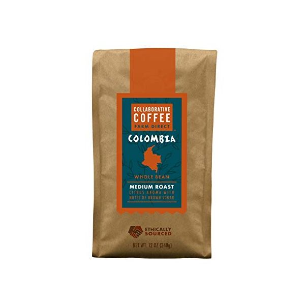 COLLABORATIVE: Coffee Whole Bean Colombia, 12 oz