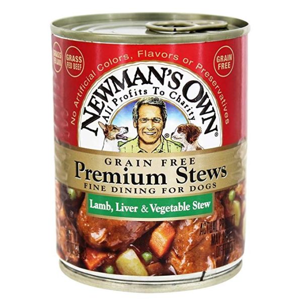 NEWMANS OWN ORGANIC: Dog Food Lamb Liver & Vegetable Stew, 12 oz