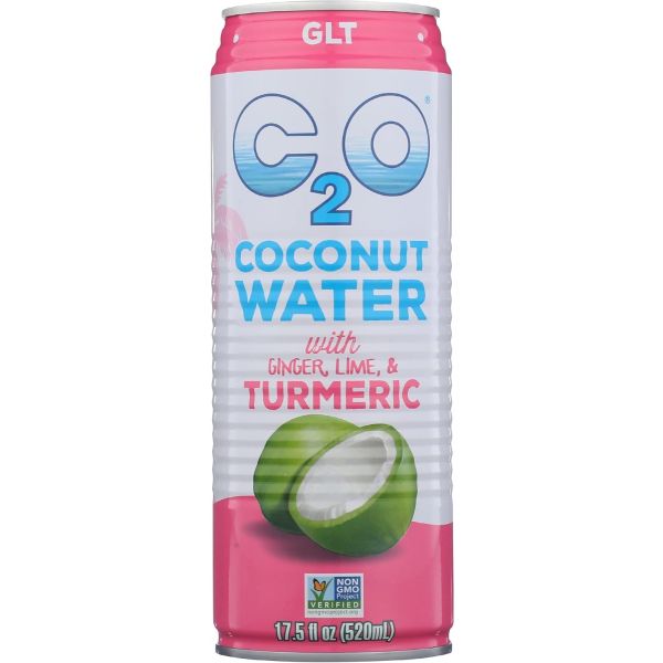 C20: Coconut Water Ginger Lime Turmeric, 17.5 oz