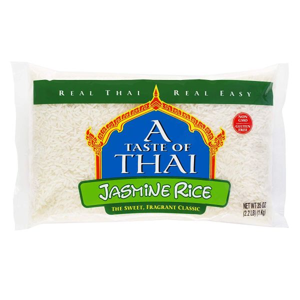 TASTE OF THAI: Jasmine Rice, 35 oz