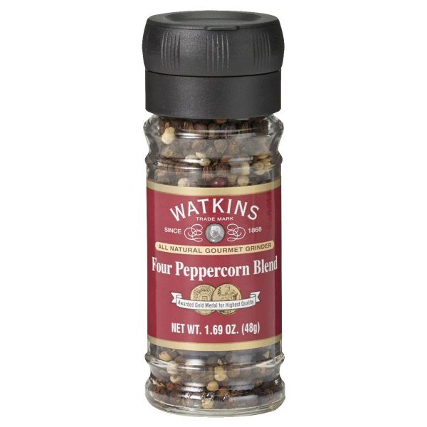 WATKINS: Four Peppercorn Blend Grinder, 1.69 oz