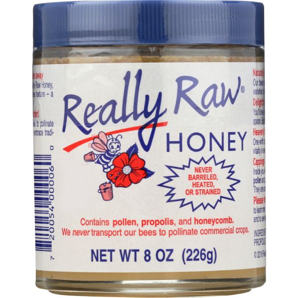 Really Raw Honey, 8 Oz