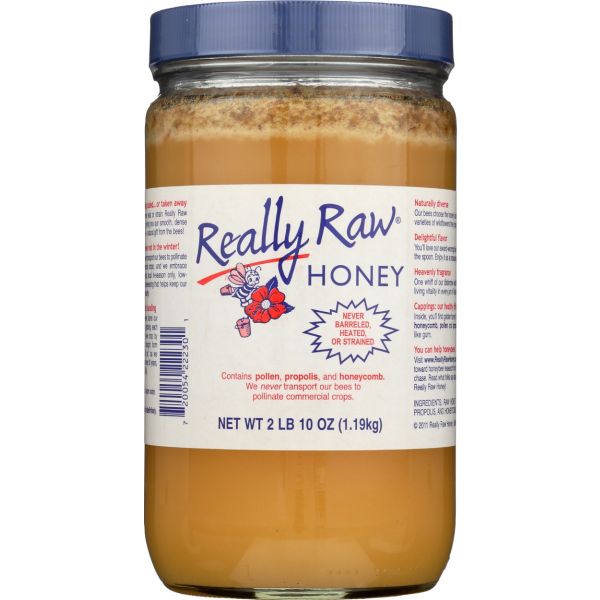 REALLY RAW: Pest Free Unstrained Honey, 42 oz