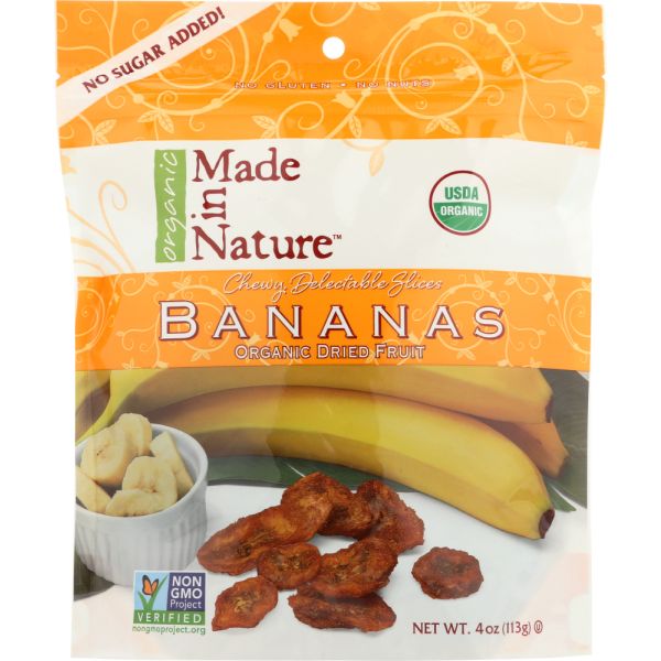 MADE IN NATURE: Organic Bananas, 4 oz